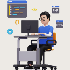 Websites with CRM system